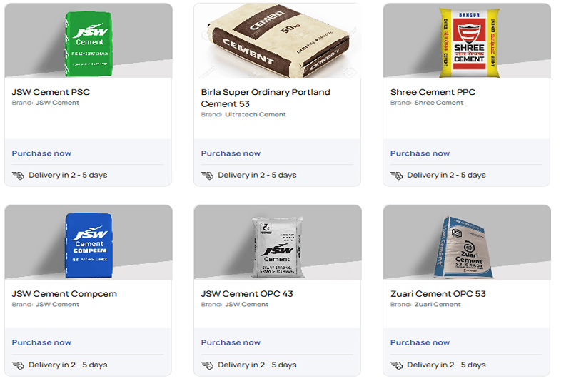 Tips for purchasing cement online during bulk construction orders -image