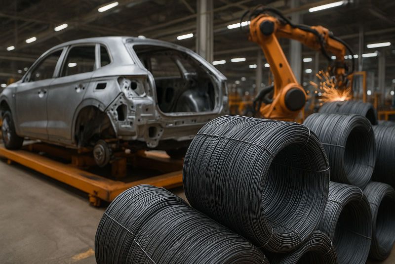 Why Wire Rods Are Vital for the Automotive Industry-image