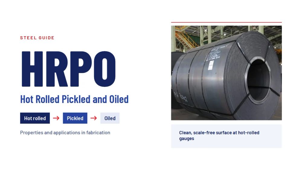 HRPO Steel: Full form, properties and applications
