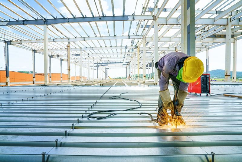How steel fabrication techniques influence solar panel structure quality-image
